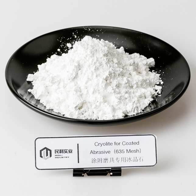 Cryolite for?Abrasive and grinding tools